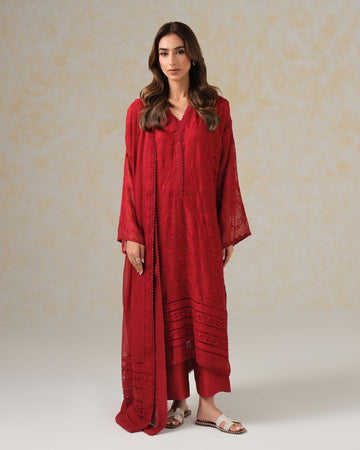 Ruby Red 3 Piece Suit
